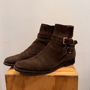 Ralph Lauren People Label Suede Boots - Made in Italy